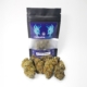 Purple Haze cbustina con canapa davanti dai colori violacei