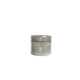 Grinder in metallo cilindrico color silver su sfondo bianco